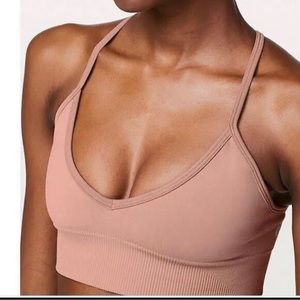 Lululemon Ebb To Street Copper Coil Sports Bra 8